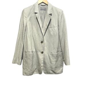 Everlane cotton linen blazer
